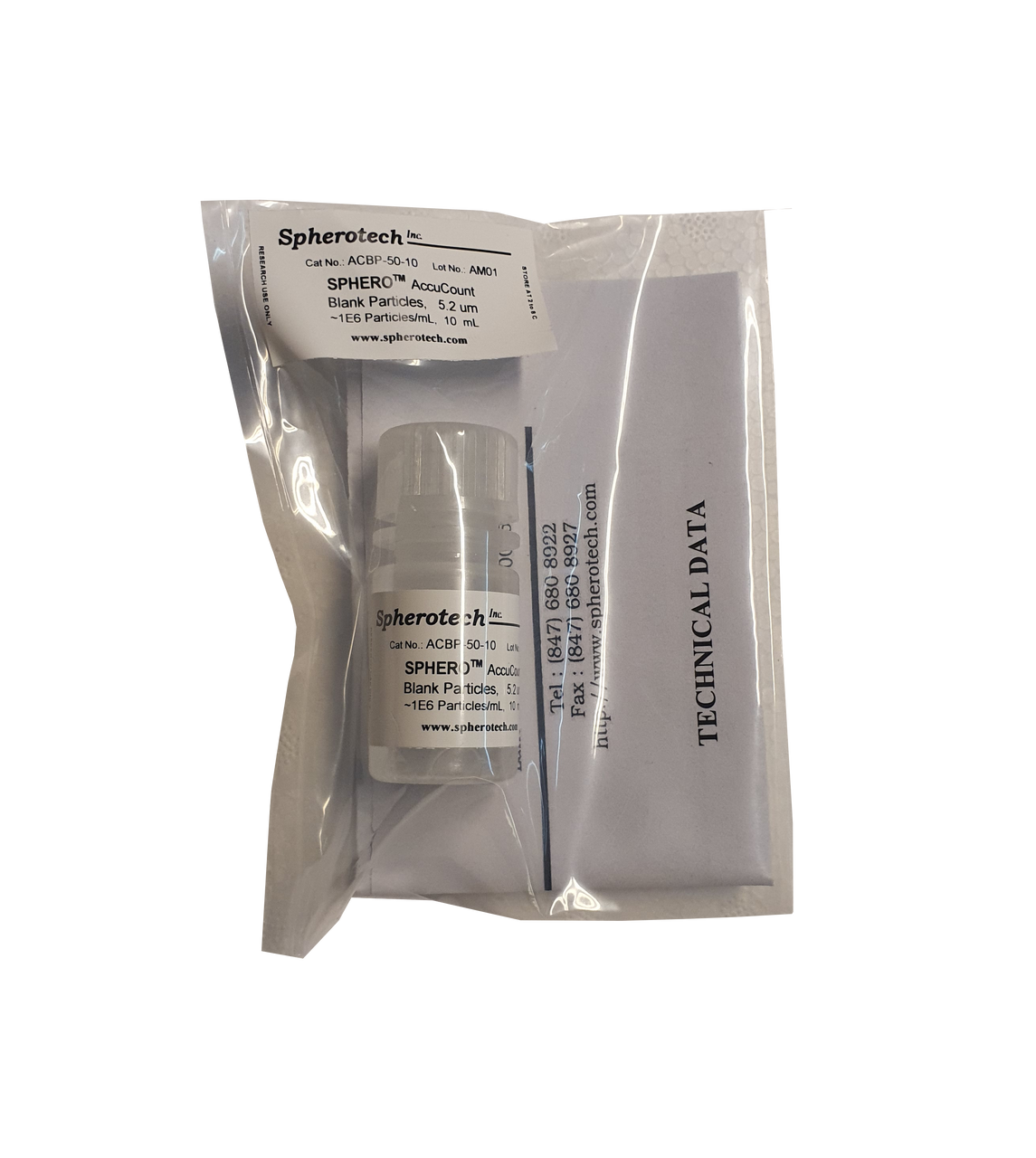 AccuCount Blank Particles, 10^6/mL, 2.0-2.4µm, 10mL