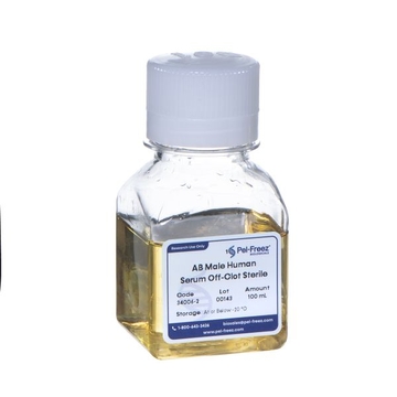 34006-2 AB MALE HUMAN SERUM OFF-CLOT S 100mL